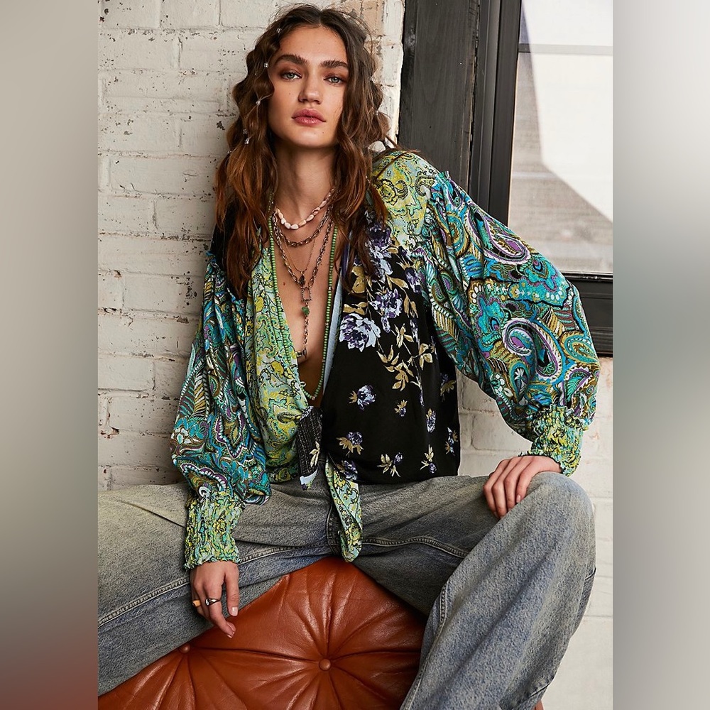 Free People Gemini Blouse